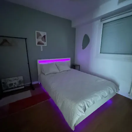 Moderne Avec Parking Prive Lit Connecte Led & Retroprojecteur 5 Min Zenith 아파트 생헤블랑